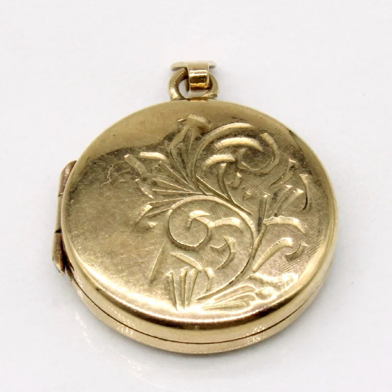 9k Yellow Gold Locket