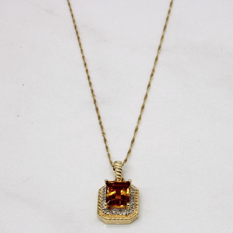 adjustable toe ring silver Citrine & Diamond Square Pendant Necklace | 1.85ct, 0.09ctw | 18" | adjustable toe ring silver Citrine & Diamond Square Pendant Necklace | 1.85ct, 0.09ctw | 18" |