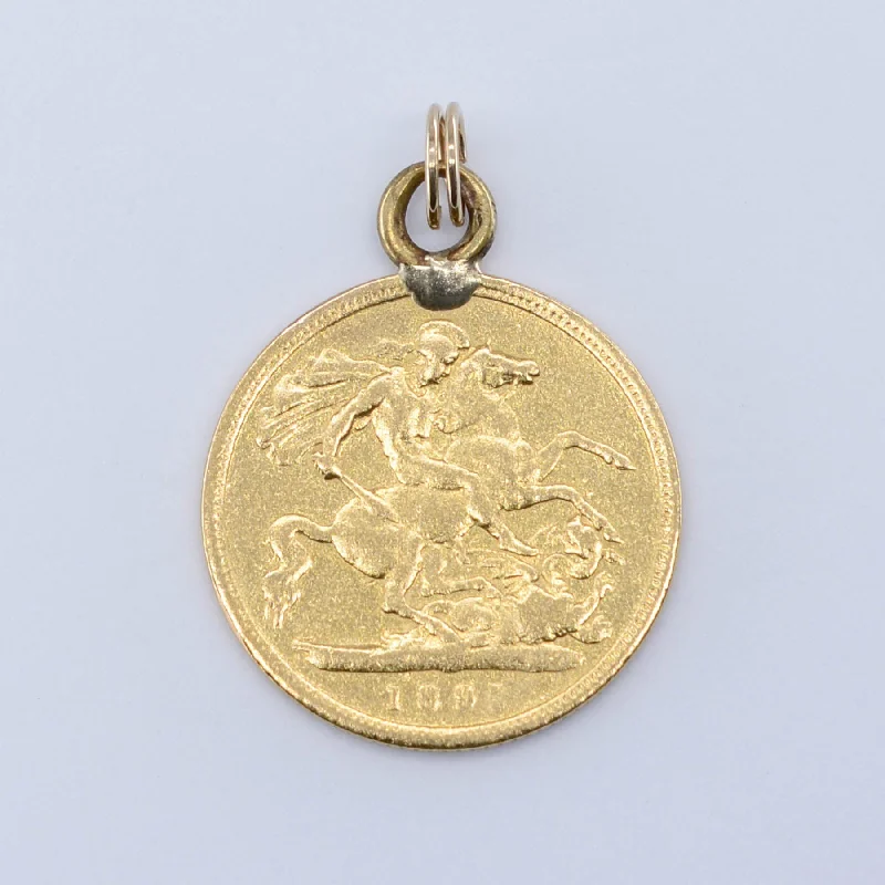elegant marquise diamond ring 22k Coin Charm