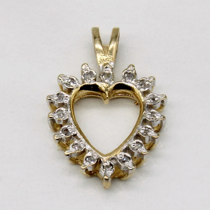 Diamond Heart Pendant | 0.06ctw |