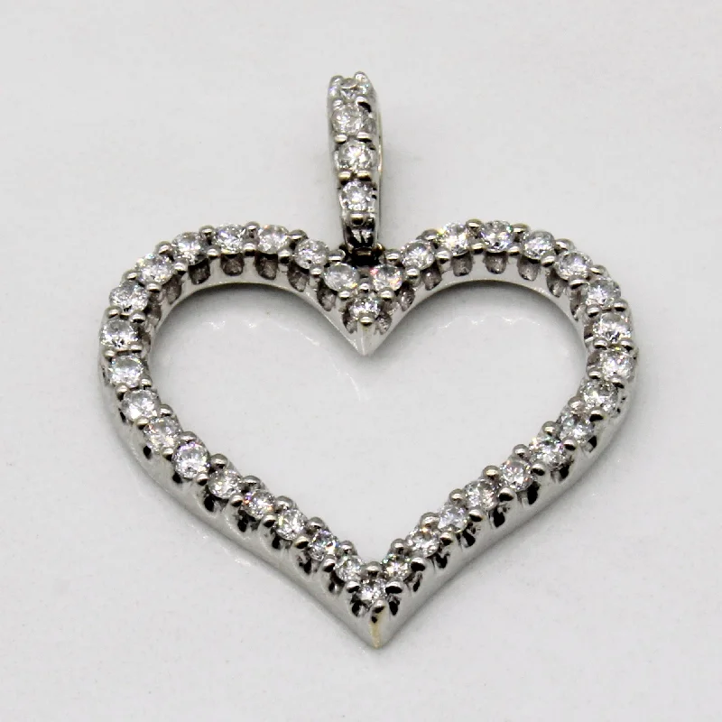 Diamond Heart Pendant | 0.60ctw |