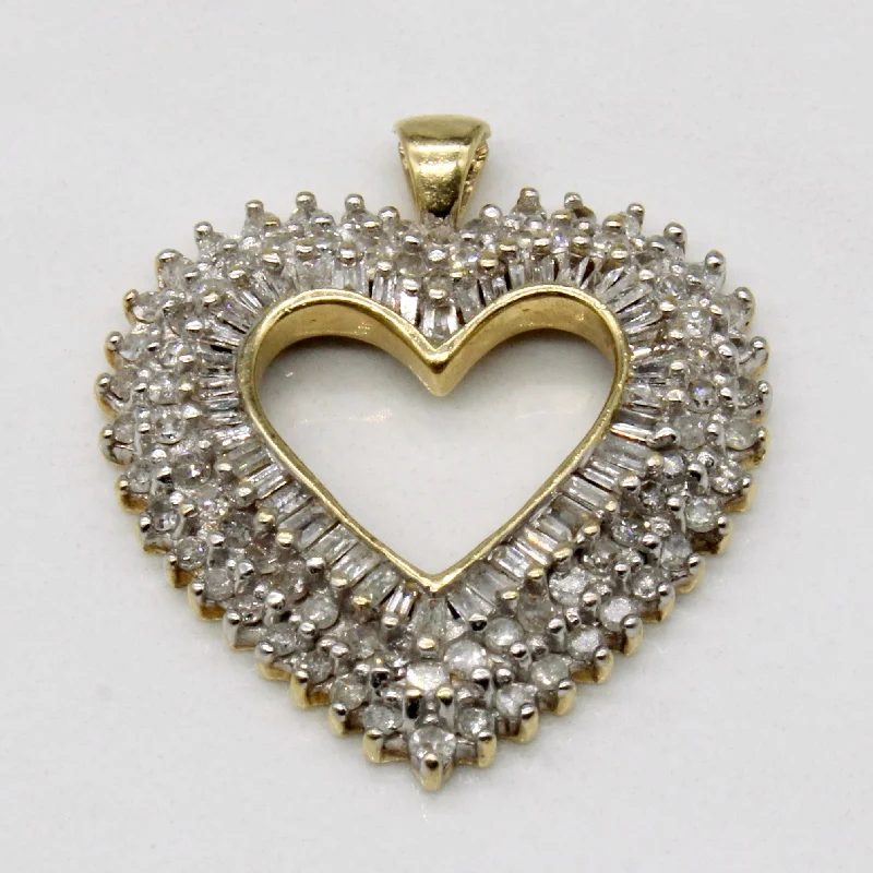 Diamond Heart Pendant | 1.45ctw |