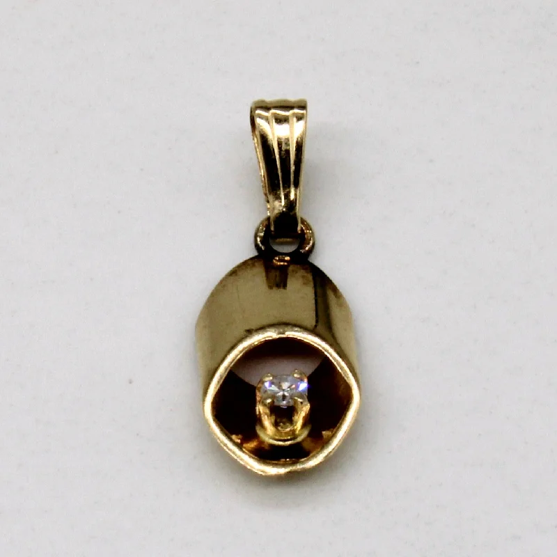 birthstone stacking rings set Diamond Pendant | 0.02ct |