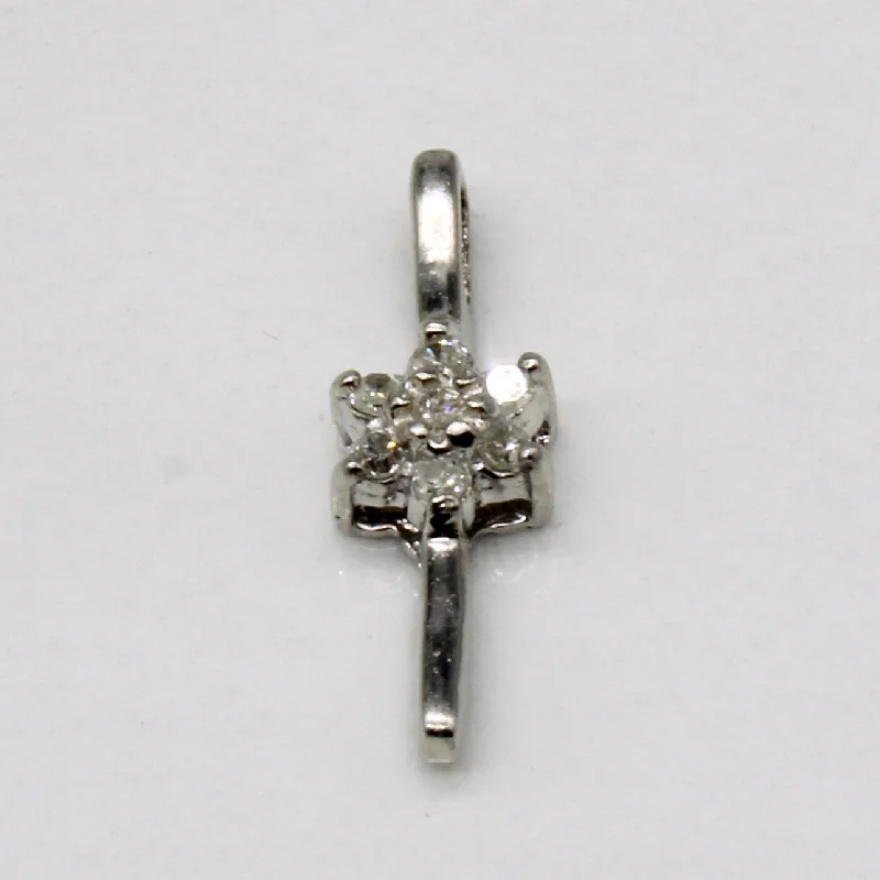 classic pearl strand necklace Diamond Pendant | 0.05ctw |