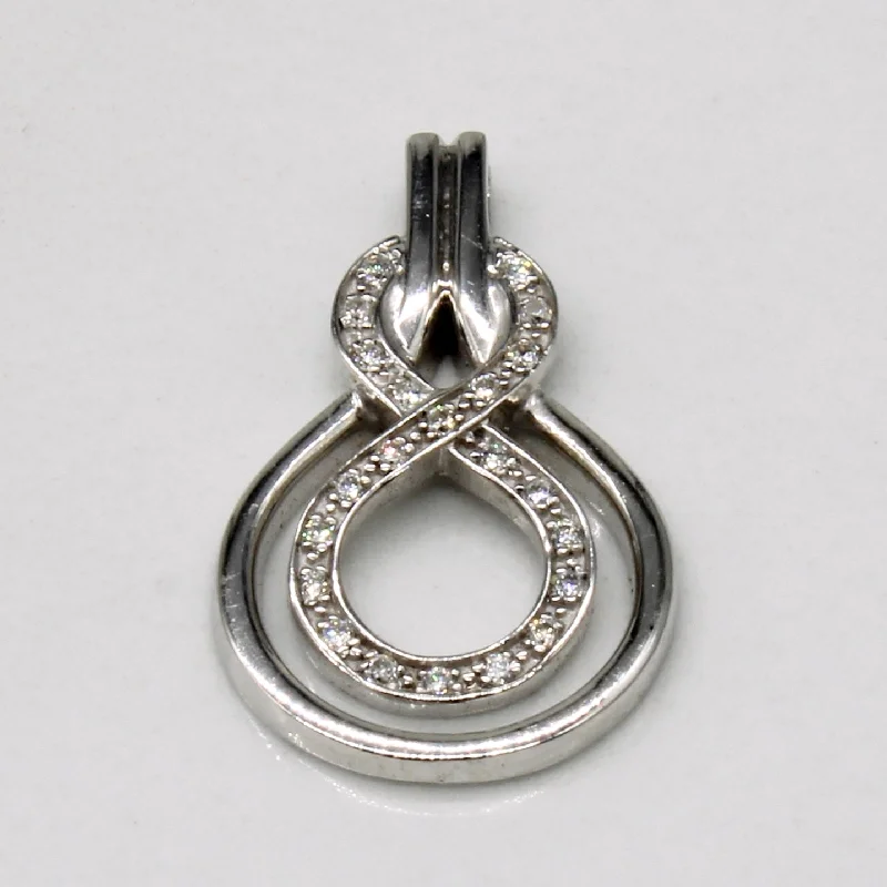 tiny opal stud earrings Diamond Pendant | 0.06ctw |