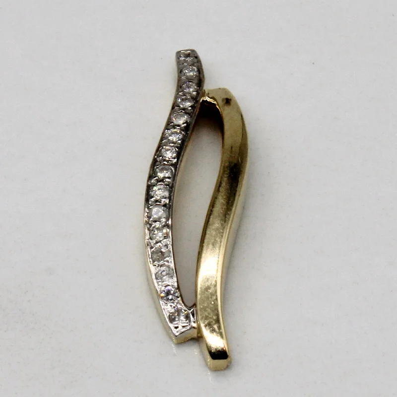 minimalist black diamond studs Diamond Pendant | 0.08ctw |