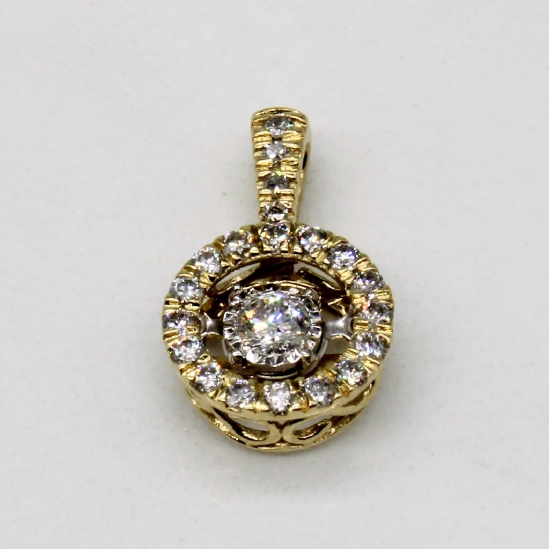 Floating Diamond Pendant | 0.25ctw |