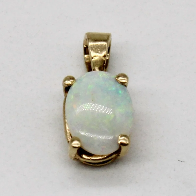 gemstone teardrop earrings Opal Pendant | 0.36ct |