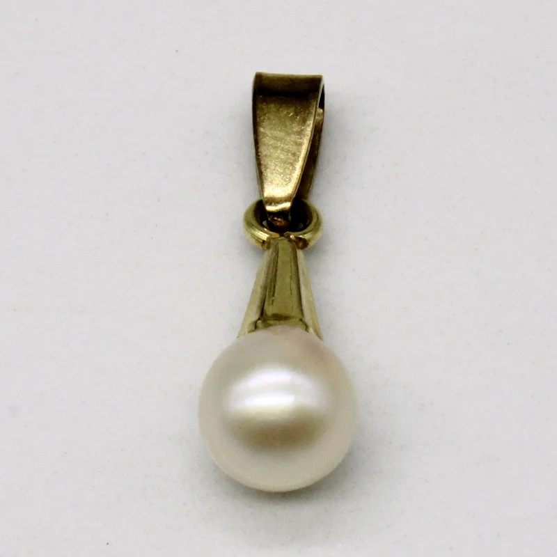 classic pearl choker necklace Pearl Drop Pendant