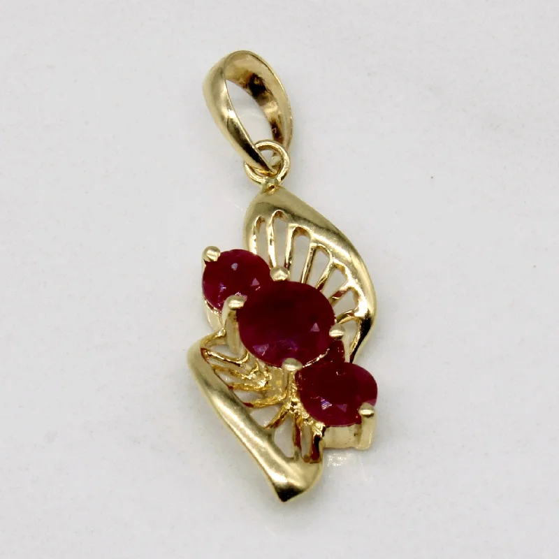 Ruby Pendant | 0.52ctw |