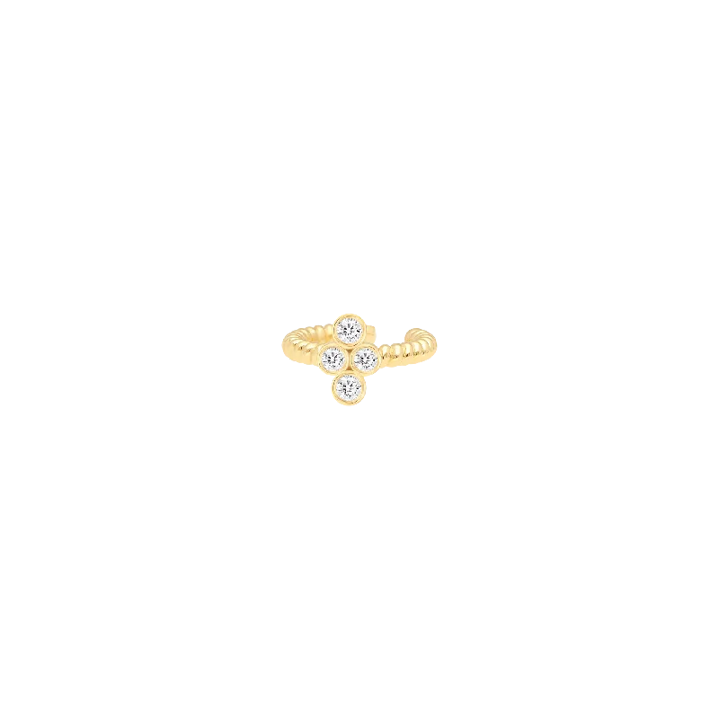 vintage pearl engagement ring Blossom Ear Cuff