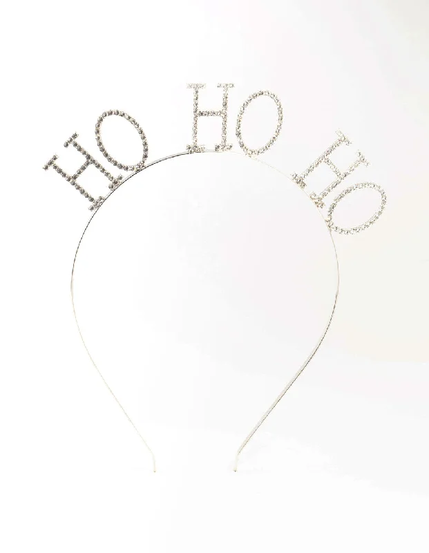 art deco diamond bracelet Diamante Ho Ho Ho Rhodium Headband