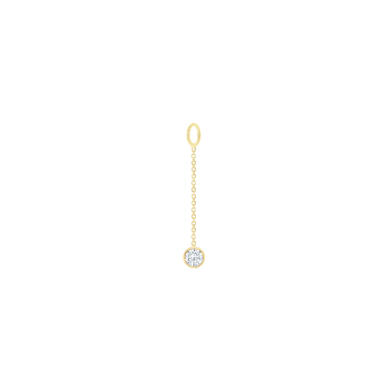 diamond halo pendant necklace Eris