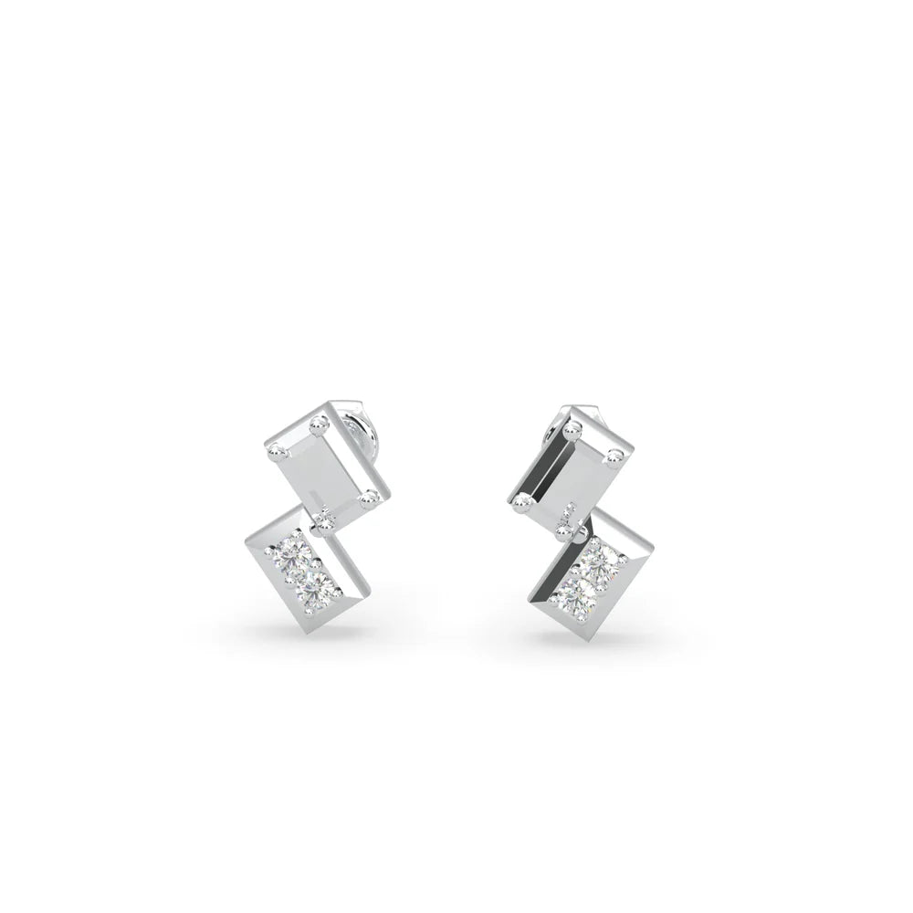 handmade silk thread earrings Ice Earring | Origin