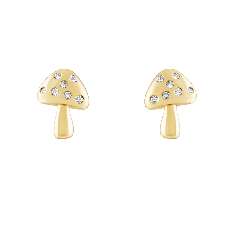 chunky gold chain necklace Meadow Shroom Stud