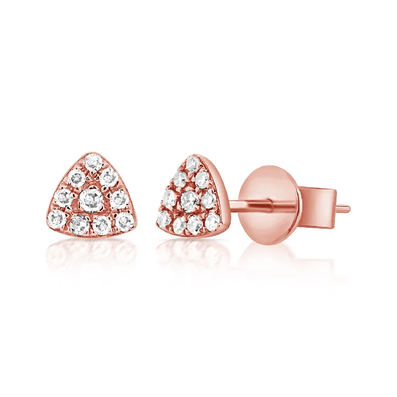 handmade wire-wrapped gemstone ring OKGs Collection Triangle Pave Stud Natural Diamond Earrings handmade wire-wrapped gemstone ring OKGs Collection Triangle Pave Stud Natural Diamond Earrings