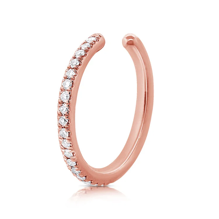 dainty ruby stacking rings OKGs Collection 14K Classic Diamond Earring