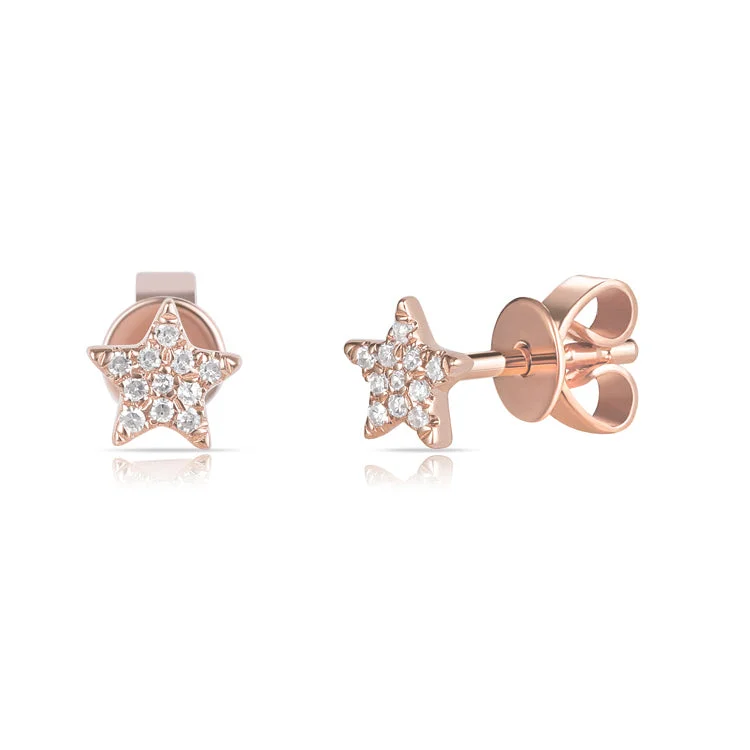 vintage-style filigree bracelet OKGs Collection Diamond Star Studs