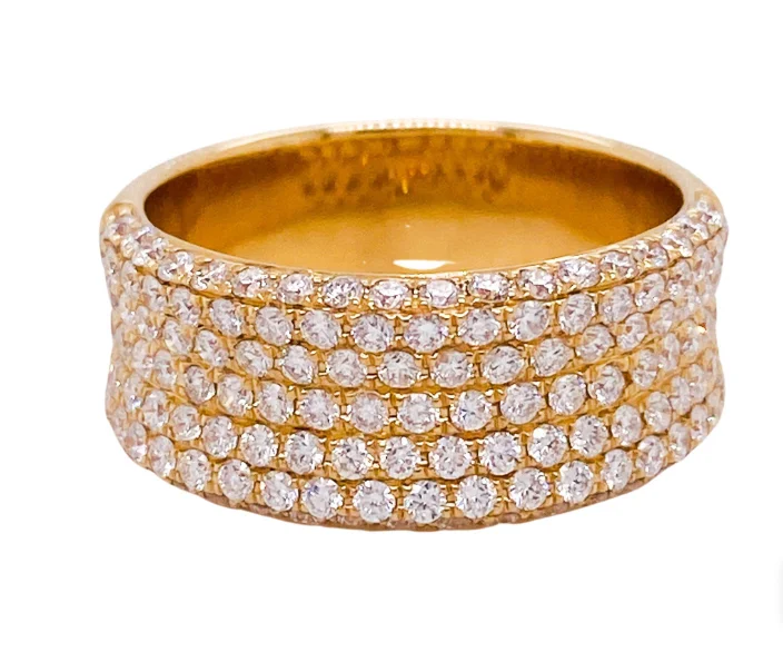 Pave Diamond Band Ring