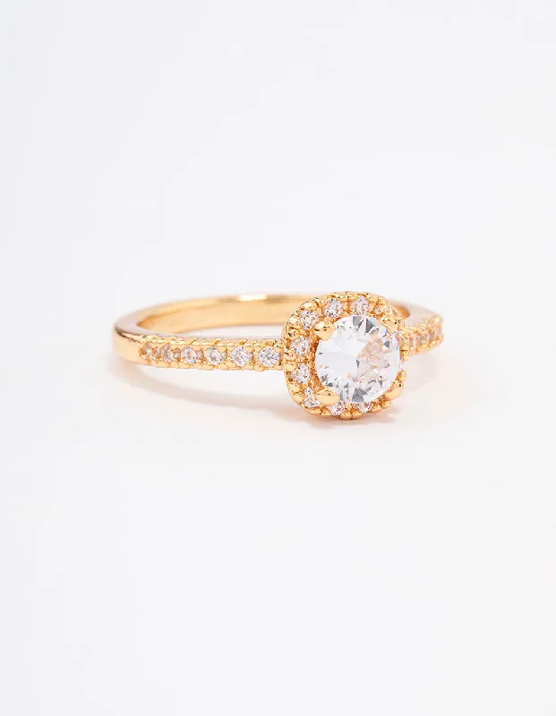 minimalist chain anklet gold Gold Plated Mini Cushion Cubic Zirconia Engagement Ring minimalist chain anklet gold Gold Plated Mini Cushion Cubic Zirconia Engagement Ring