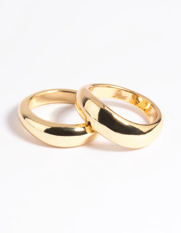 celestial constellation necklace silver Gold Plated Ring Set