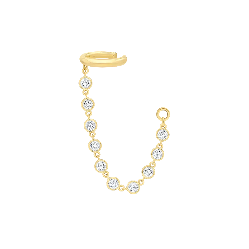 tiny gold huggie hoops Solar Cuff