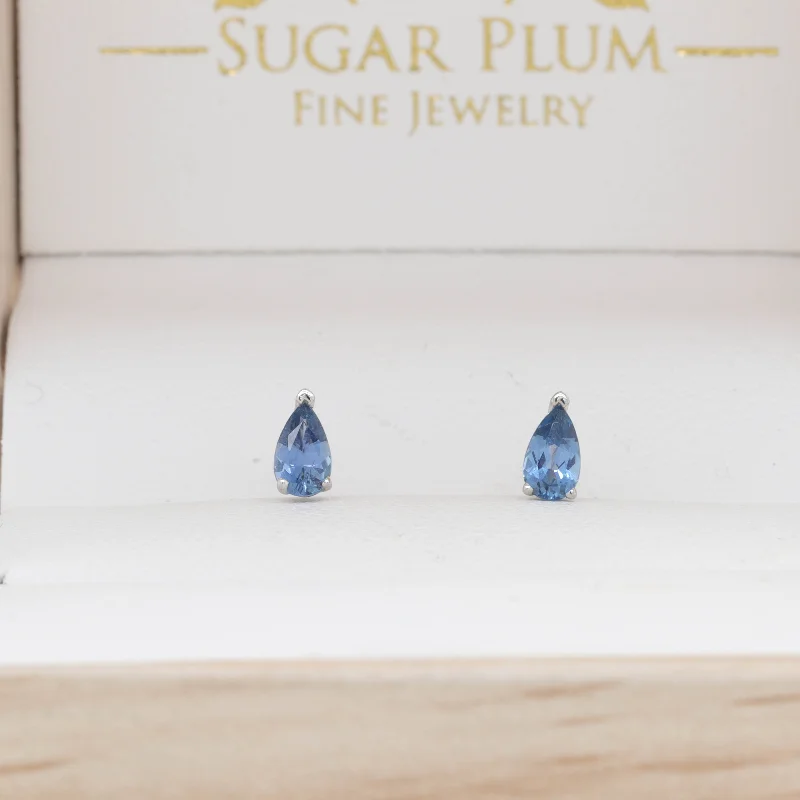 dainty pearl and diamond ring ‘Blake' Yogo Sapphire Earrings - 0.50 ctw
