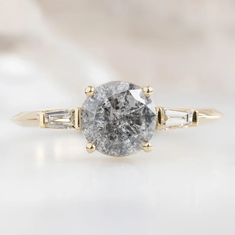 vintage filigree locket necklace The Ash Ring | 1.22ct Round Salt and Pepper Diamond in 14K Yellow Gold vintage filigree locket necklace The Ash Ring | 1.22ct Round Salt and Pepper Diamond in 14K Yellow Gold