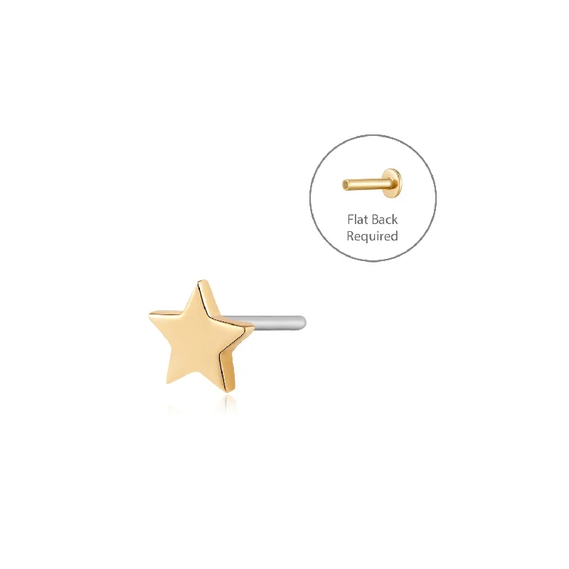diamond tennis bracelet real TWINKLE - Flat Back Earring