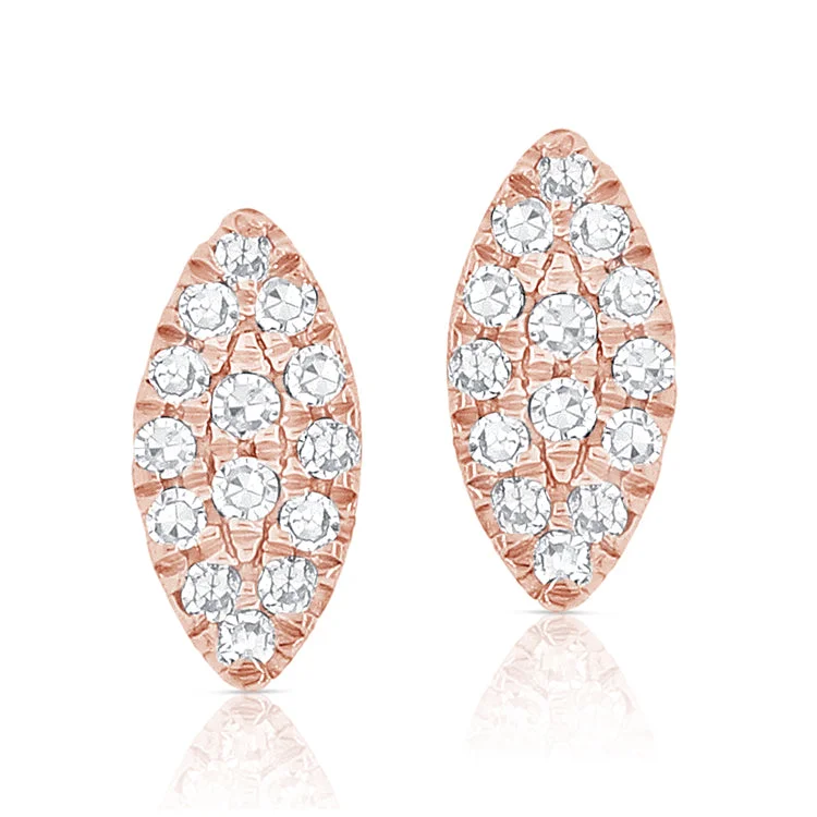 cubic zirconia stud earrings classic Unique 0.06ct Diamond Stud