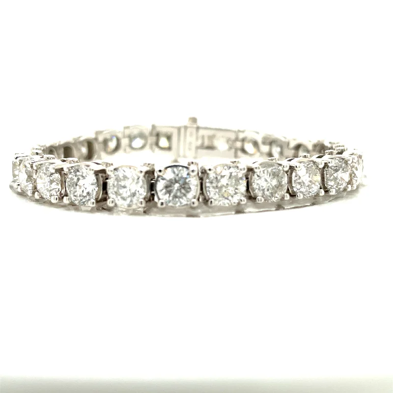 10.02ct Diamond Tennis Bracelet