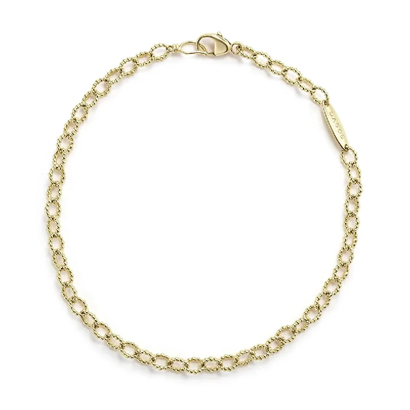 18K Gold Petite Link Bracelet