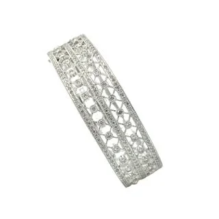 2.62cttw filigree Bangle