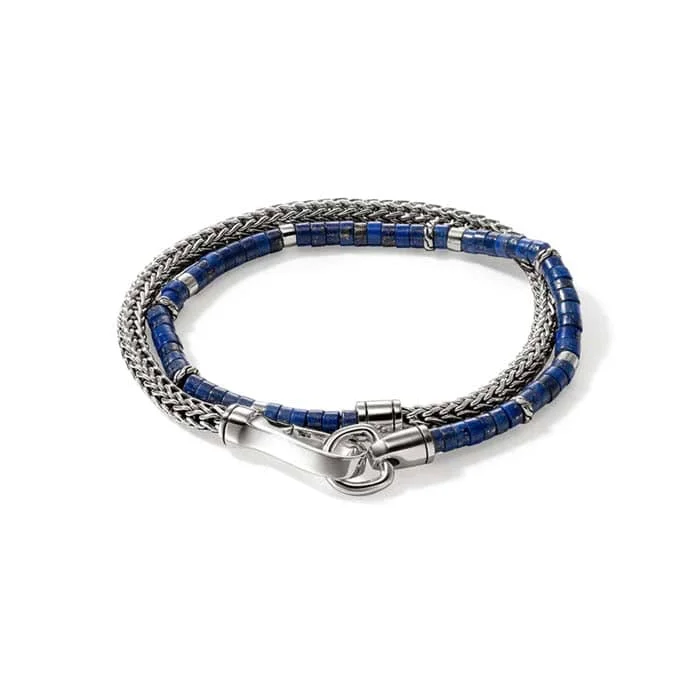 cubic zirconia eternity necklace John Hardy 4MM Lapis Heishi Classic Chain Double Wrap Bracelet in Sterling Silver cubic zirconia eternity necklace John Hardy 4MM Lapis Heishi Classic Chain Double Wrap Bracelet in Sterling Silver