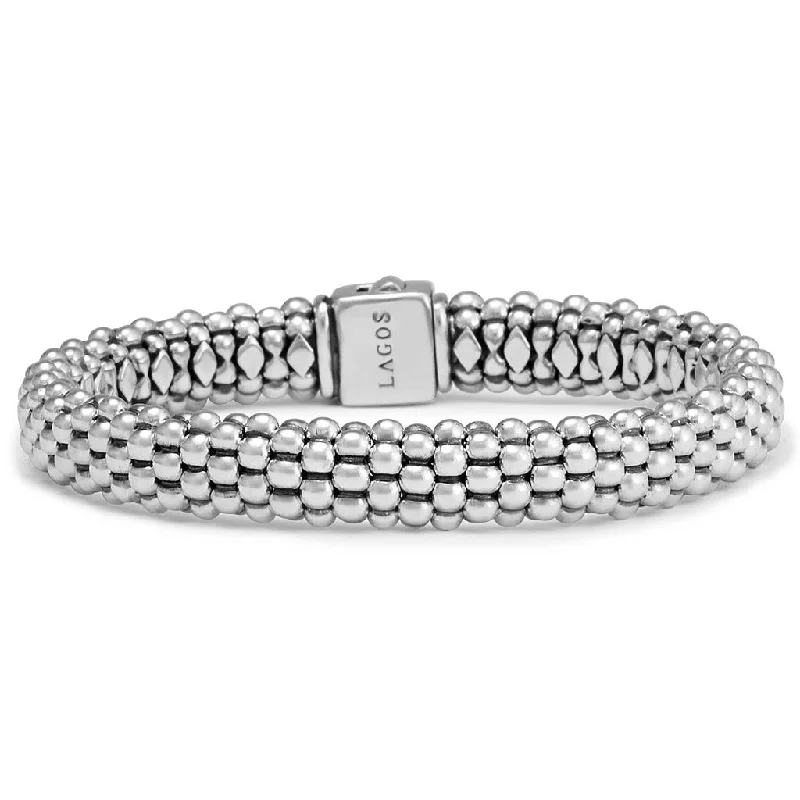 sterling silver arrow ring Beaded Bracelet