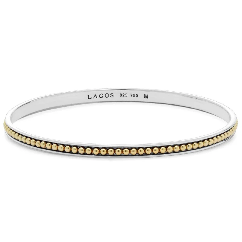 wedding anniversary diamond ring Caviar Beaded Bangle