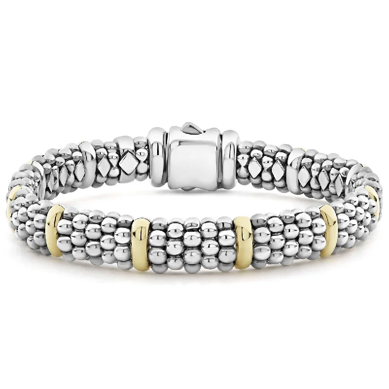 gold daisy stud earrings Caviar Beaded Bracelet