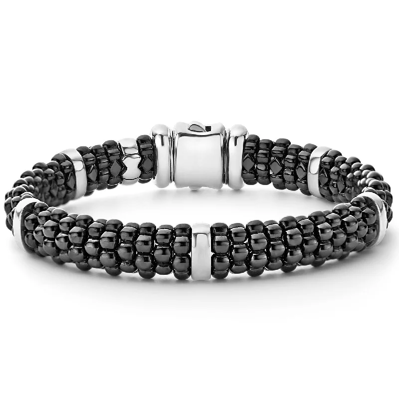 simple gold stacking rings Caviar Bracelet