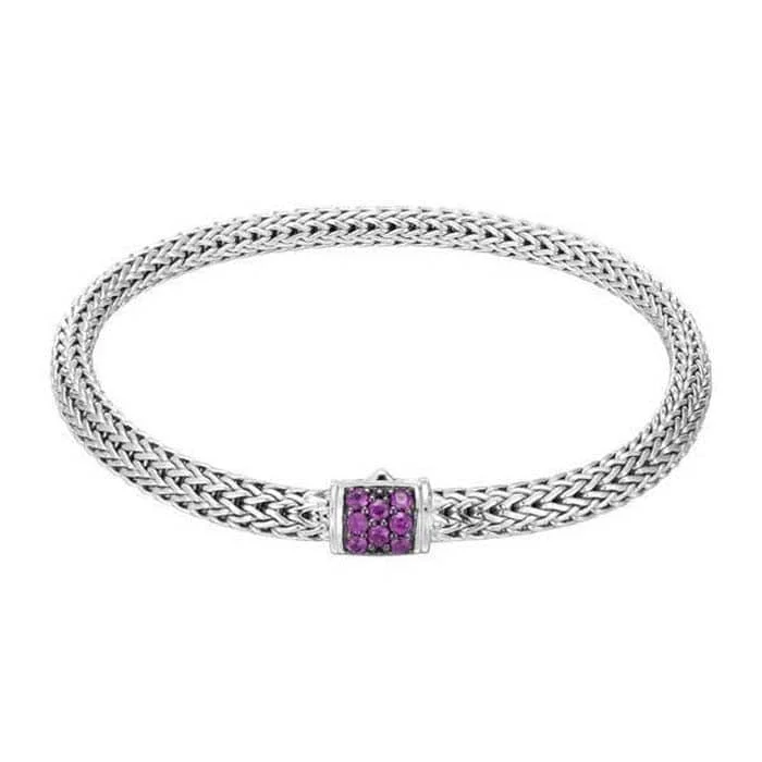 minimalist gold bracelet thin John Hardy Amethyst 5MM Classic Chain Bracelet in Sterling Silver minimalist gold bracelet thin John Hardy Amethyst 5MM Classic Chain Bracelet in Sterling Silver