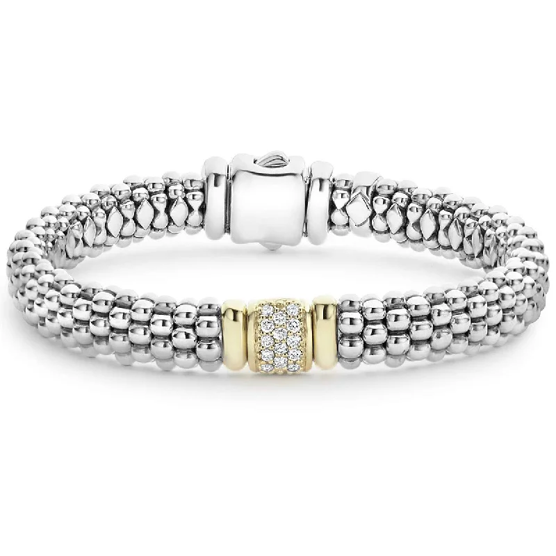 personalized couple’s keychain pendant Diamond Beaded Bracelet