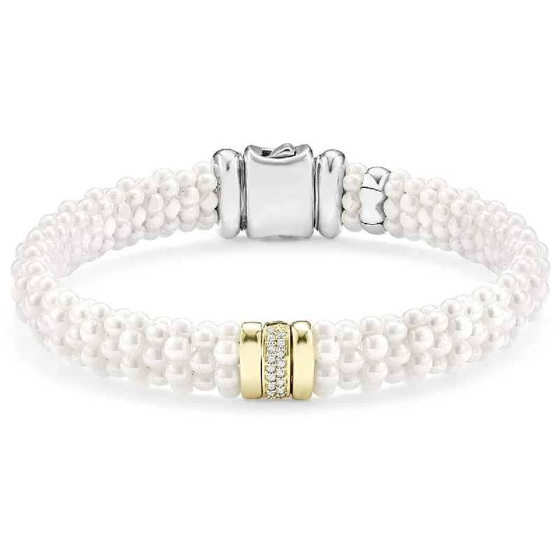 personalized couples ring engraved Diamond Beaded Bracelet