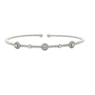 delicate gold band ring Diamond Bujukan Bangle