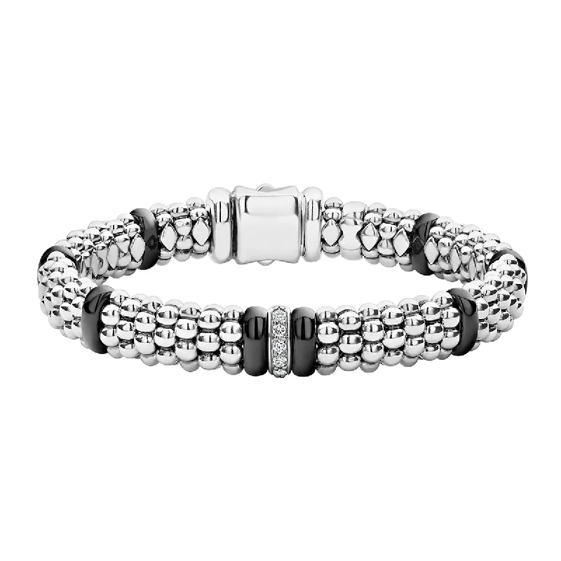 statement gold cuff earrings Diamond Caviar Bracelet