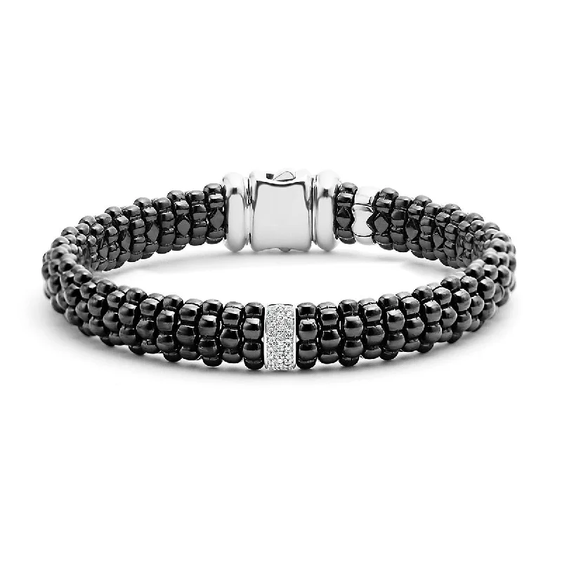 birthstone stacking rings set Diamond Caviar Bracelet