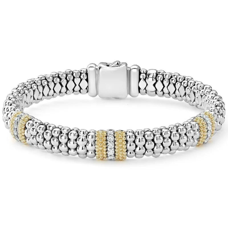 14k gold nose ring hoop Diamond Caviar Bracelet
