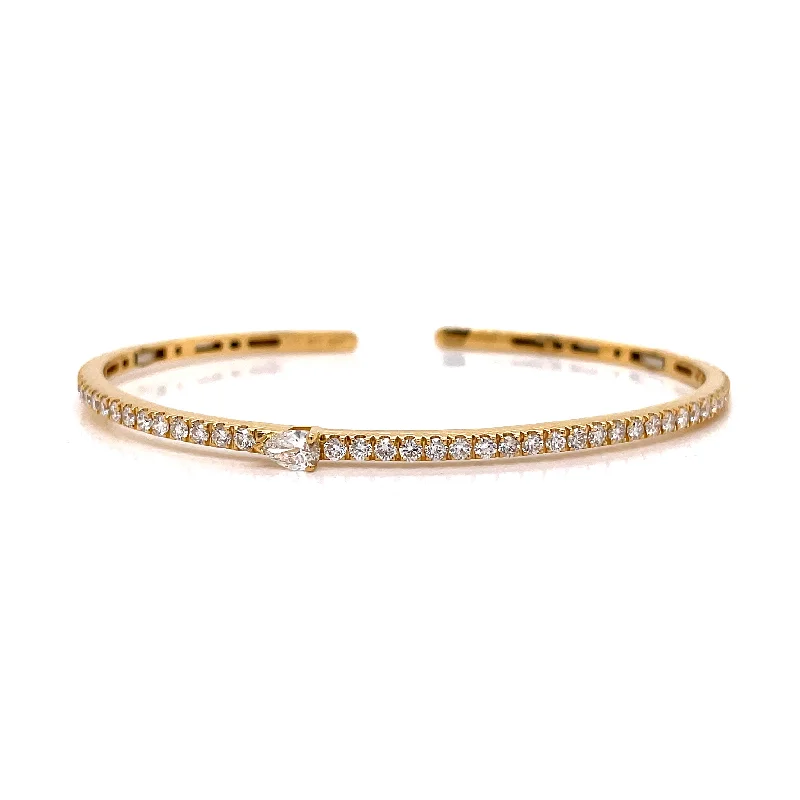 DIAMOND CUFF BRACELET