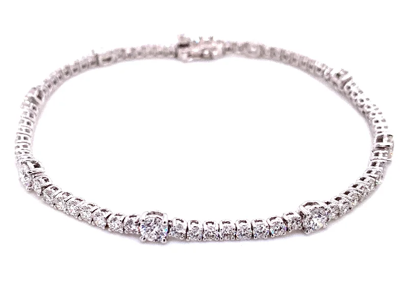 Diamond Tennis Bracelet 4.15ct t.w.