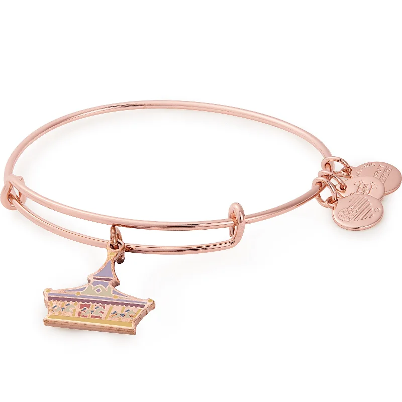 adjustable rope bracelet handmade Disney® Carousel Charm Bangle