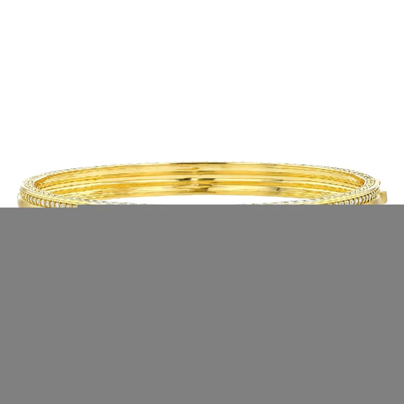 Engravable Diamond Bangle