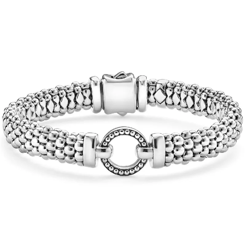 handcrafted gemstone toe ring Enso Beaded Bracelet
